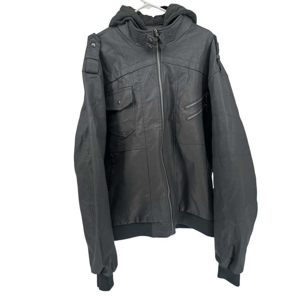 Hood Crew Mens Collection Jacket 3XL Gray Hooded - Picture 1 of 11
